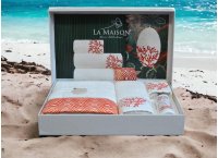 Подарочный набор полотенец La Maison с парфюмом - Bloom (Turkey), 3 штуки